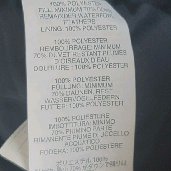 J. Crew Womens Down Filled Quilted Puffer Vest Jacket Size M Navy Blue - Picture 9 of 12